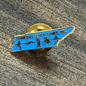 Tennessee Senior Games‎ Pin Lapel State Shape Sports Collectible